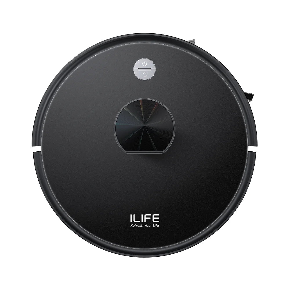 مكنسة كهربائية روبوتية iLife A20، لون أسود