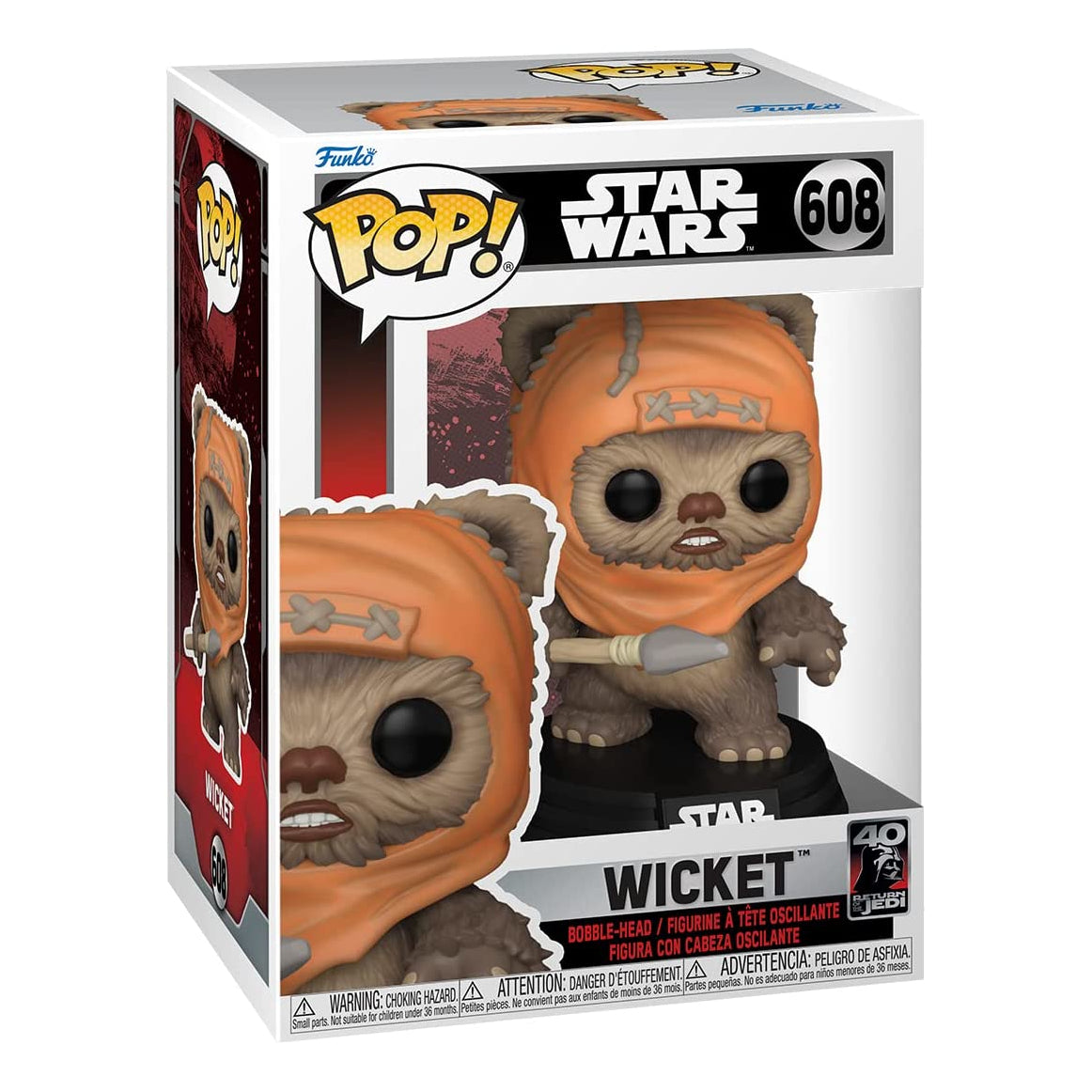 Funko Pop! Star Wars Return of The Jedi 40th Anniversary Wicket