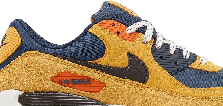 Nike Air Max 90 'Bucktan Team Navy' Tan