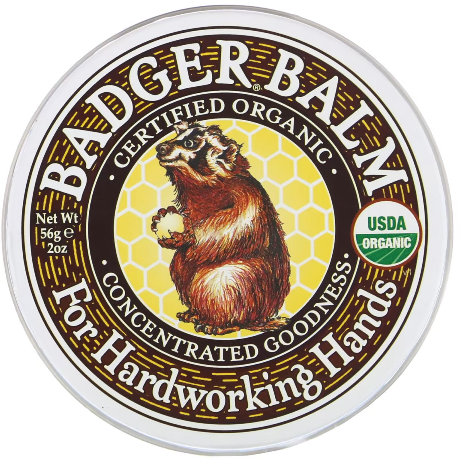 شركة Badger، بلسم اليد Badger، 2 أونصة (56 جم)