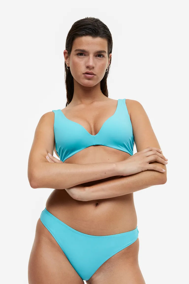 Bikini bottoms H&M, turquoise