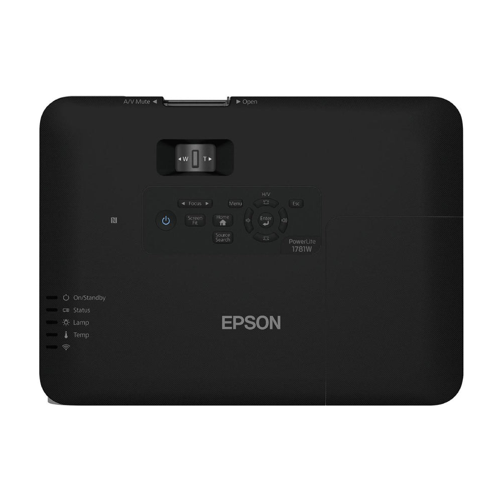 Wireless Epson PowerLite 1781W, black