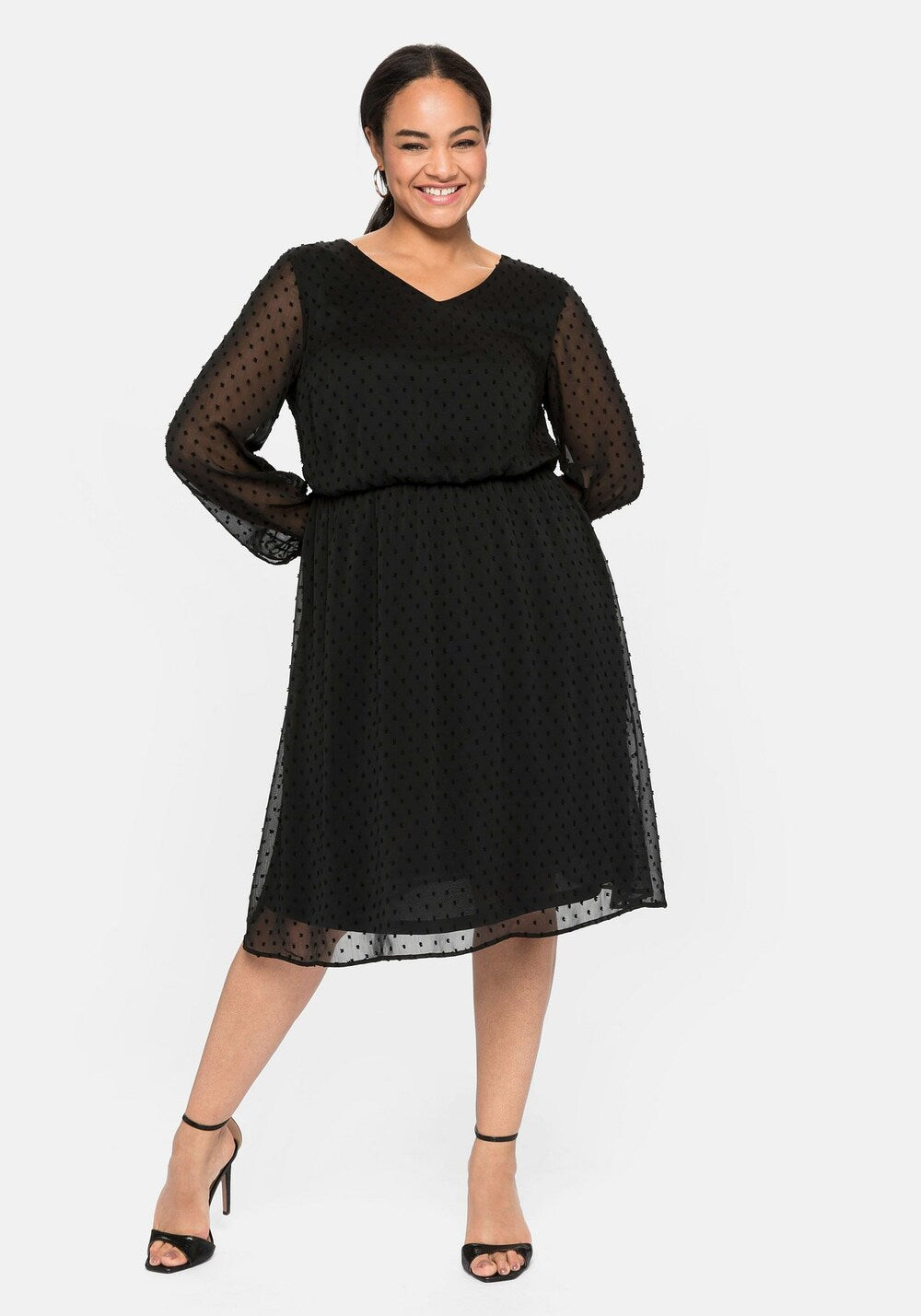 SHEEGO cocktail dress, black