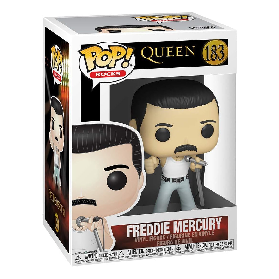 Funko Pop! Rocks Queen Freddy Mercury Radio Ga Ga 1985