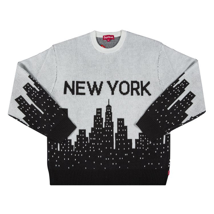 Supreme New York Sweater 'White', white