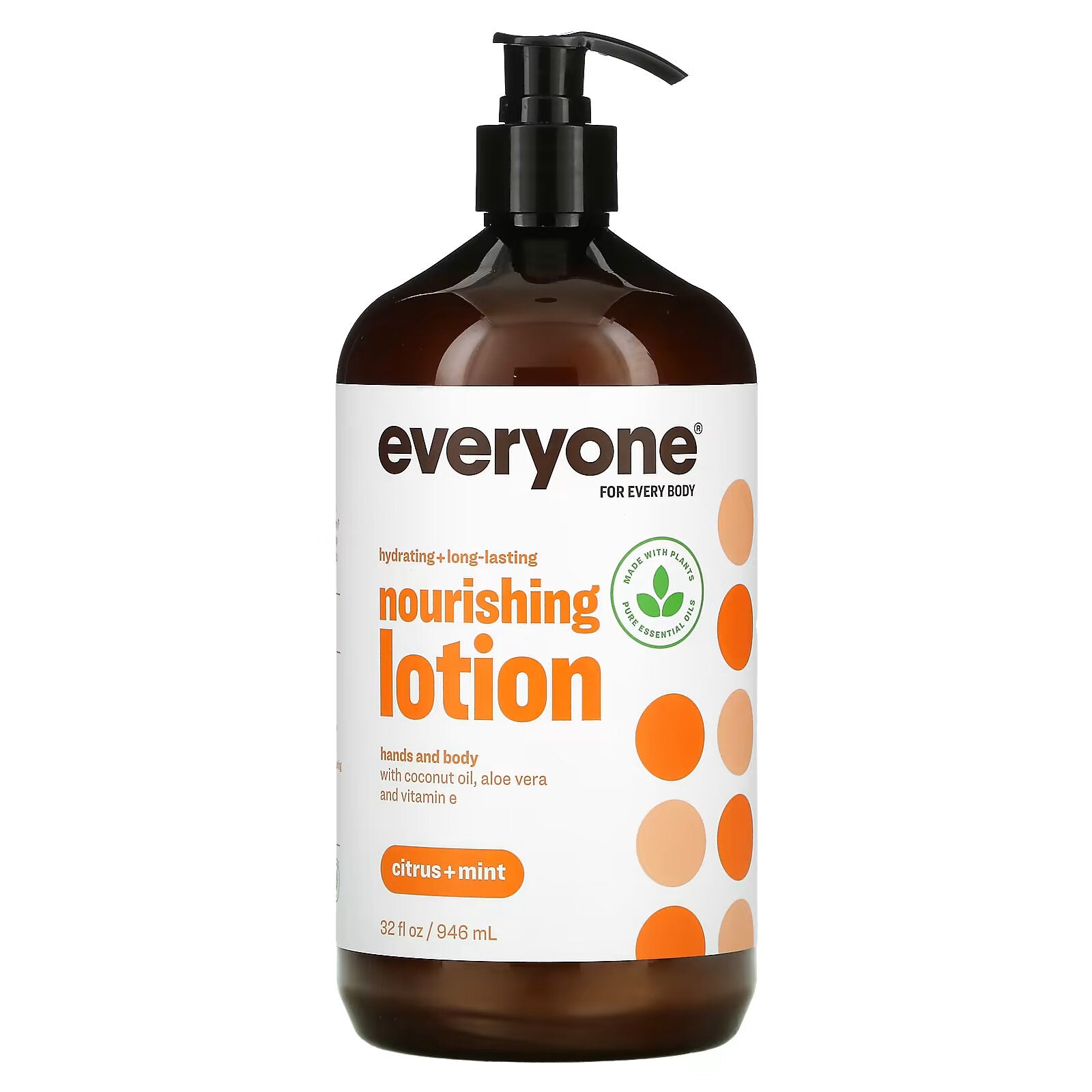 Everyone, Nourishing Hand & Body Lotion, Citrus & Mint, 32 fl oz (946 ml)