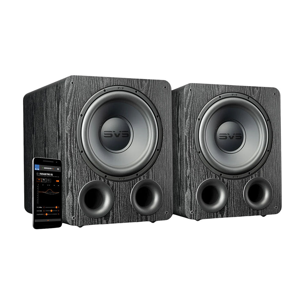 Subwoofer SVS PB-1000 Pro, 2 pcs, black ash