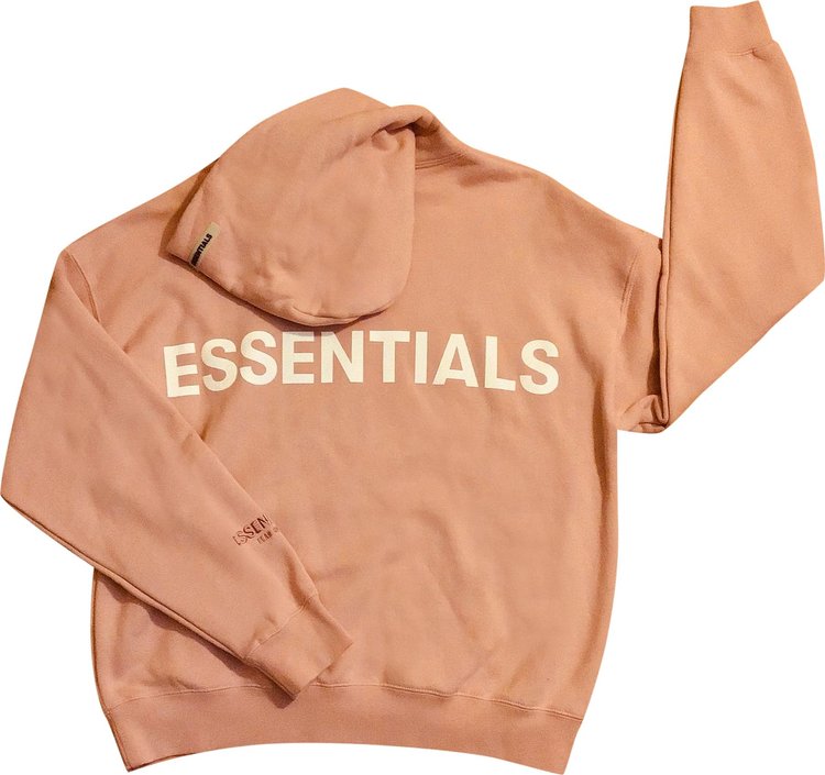 Fear of God Essentials Pullover Hoodie 'Blush', Pink