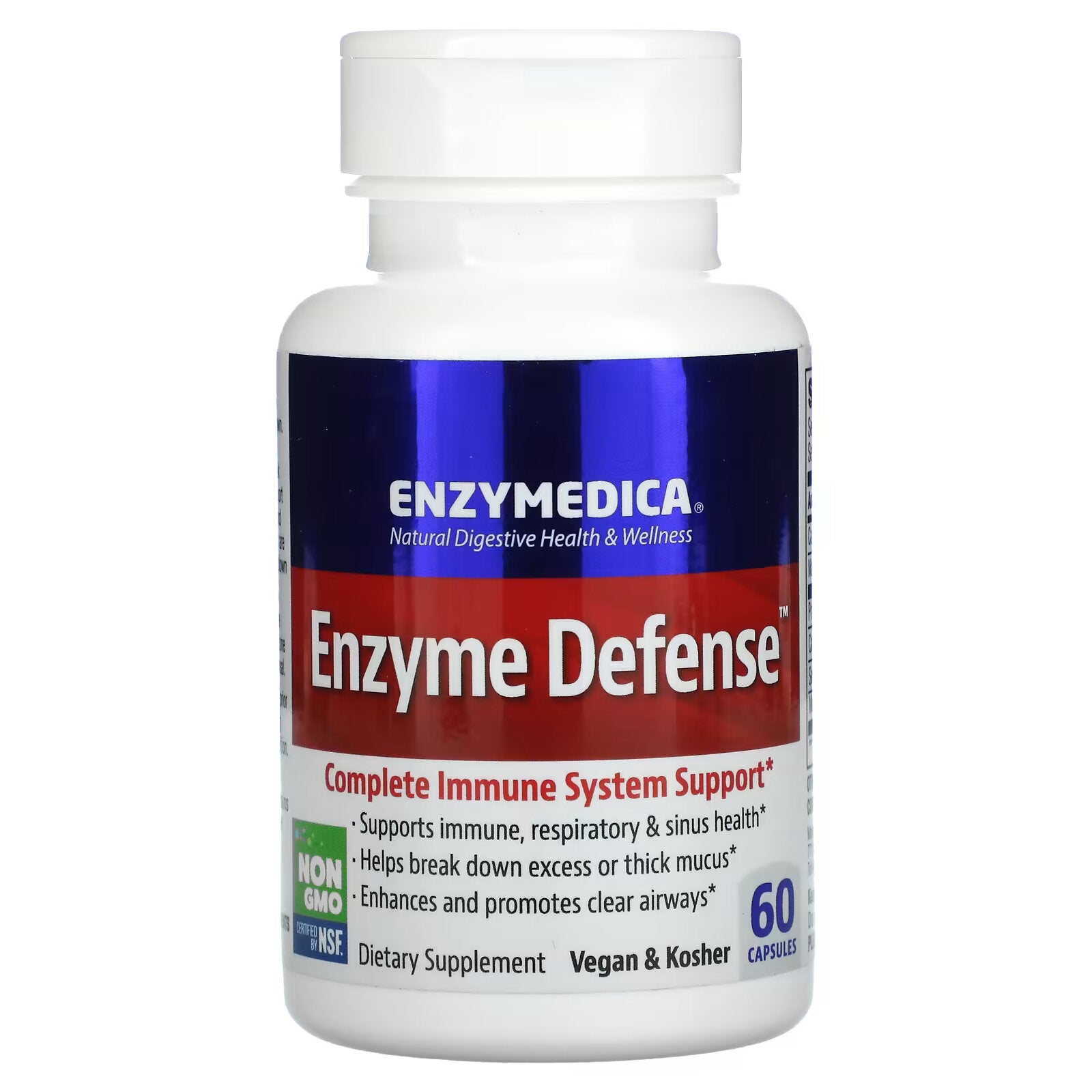 Enzymedica, Enzyme Defense, 60 Capsules