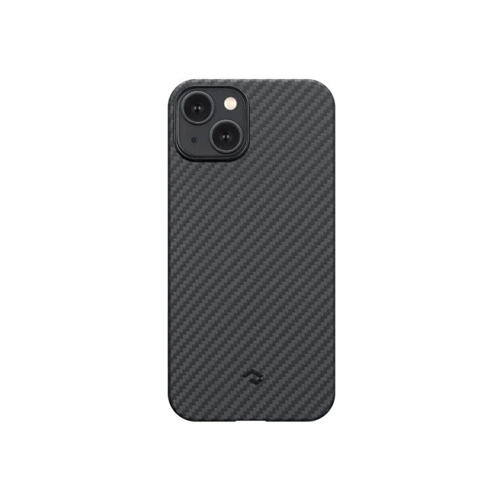 Pitaka MagEz Case 3 for iPhone 14, 600D Black/Grey(Twill)