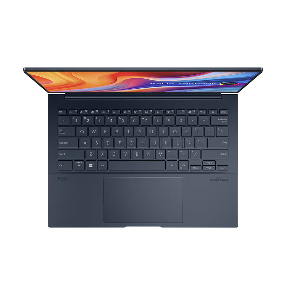 Laptop Asus ZenBook OLED 14 2024 AI, 14", 32 GB/2 TB, Ultra 7-155H, Intel ARC, blue, English keyboard