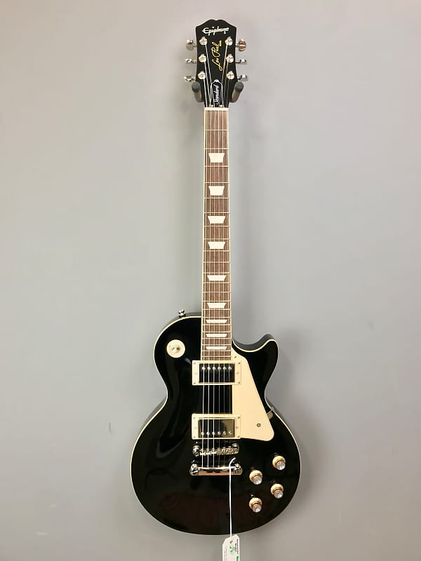 جيتار Epiphone Les Paul Standard '60s 2022 باللون الأسود Les Paul Standard '60s