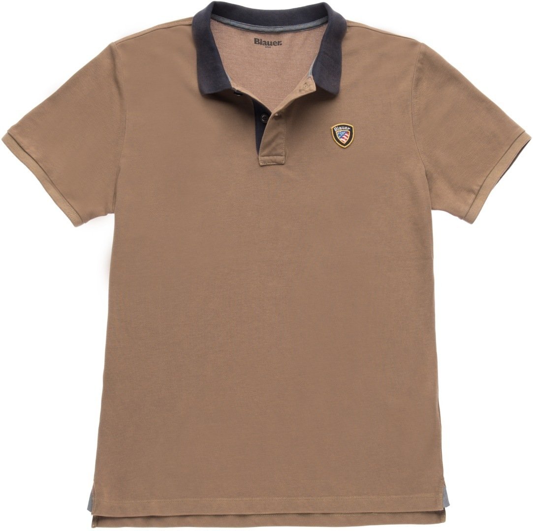 Blauer USA Vintage Logo Polo, Brown