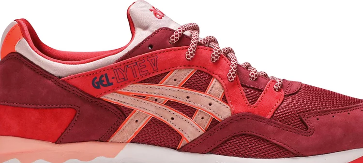 Ronnie fieg x gel lyte 5 'volcano' Asics sneakers, red