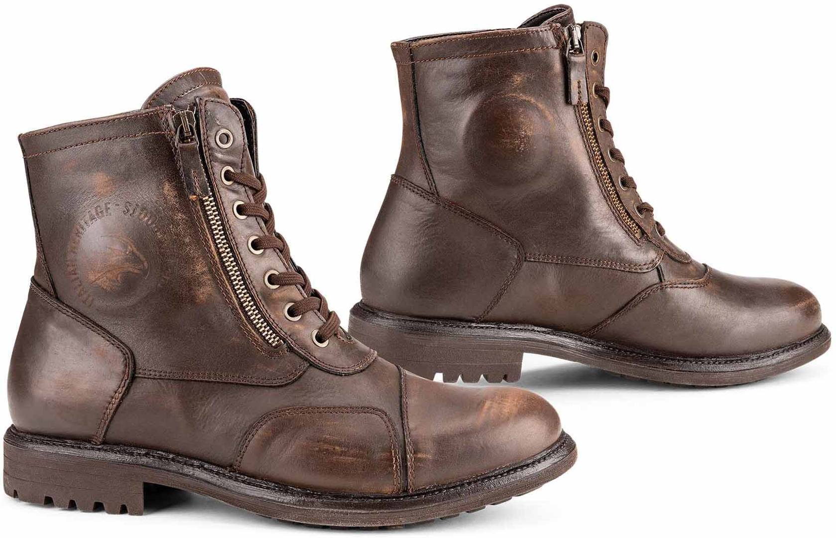 Motorcycle boots Falco Aviator, brown