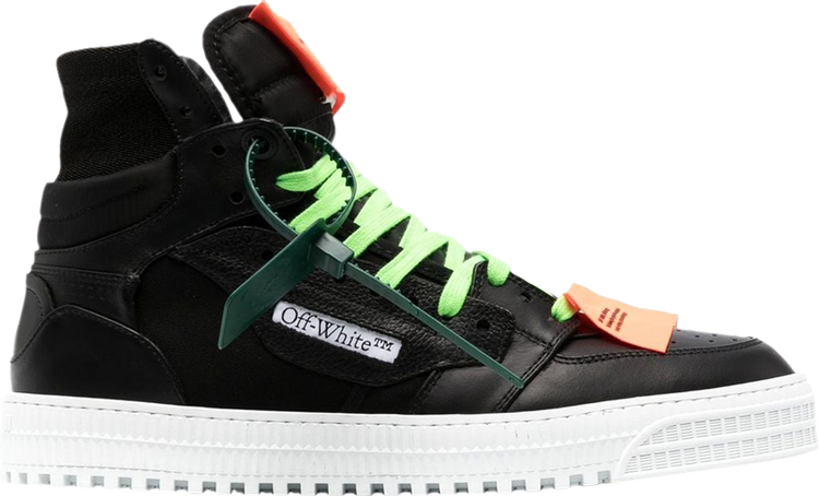 Off-White Off-Court 3.0 High Black Orange Sneakers