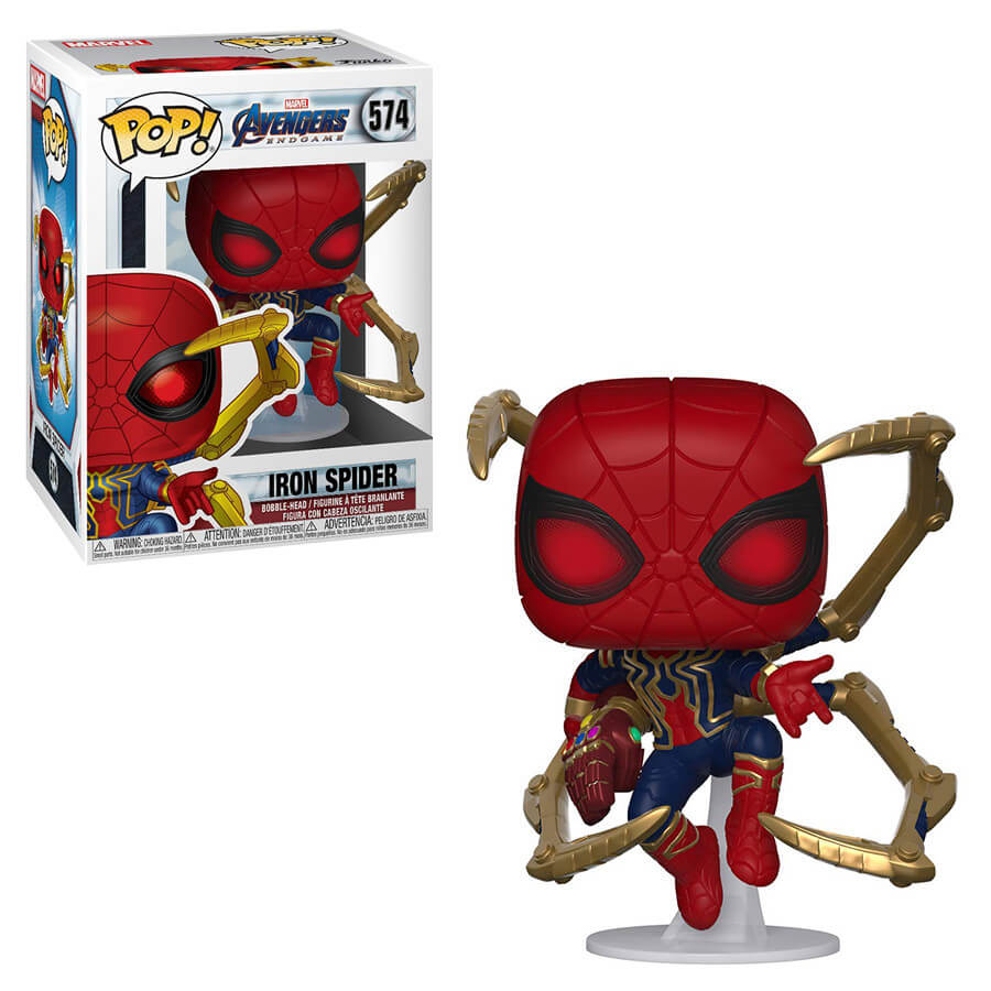 Funko Pop! Marvel: Avengers Endgame - Iron Spider with Nano Gauntlet