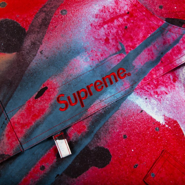 Supreme GORE-TEX Anorak 'Rammellzee Red', red