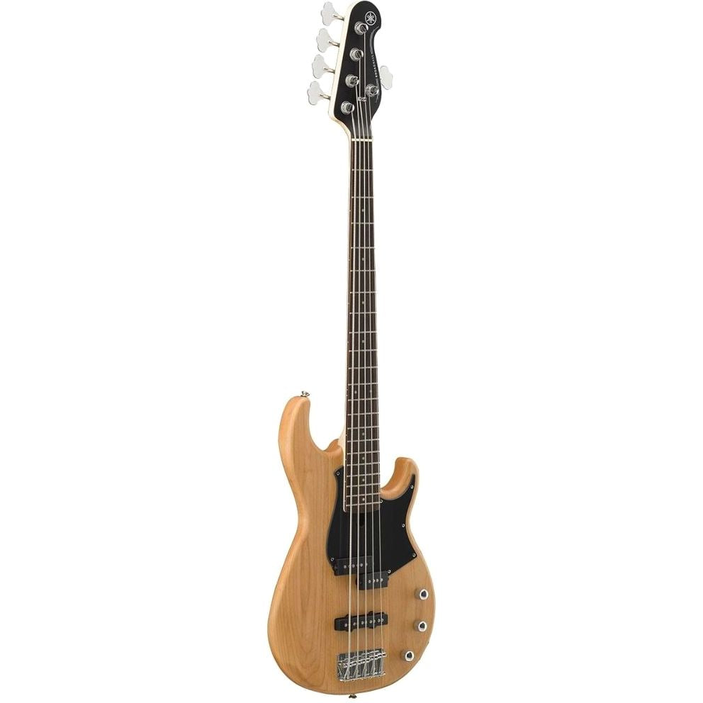 Yamaha BB235YNS Electric 5-String Bass Guitar, Yellow Natural Satin