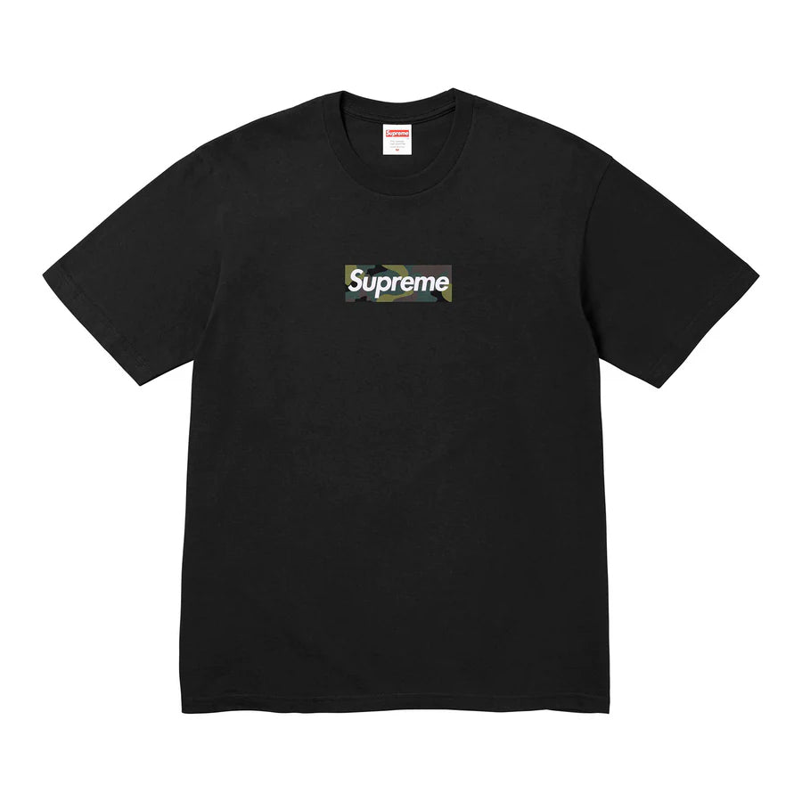 تي شيرت Supreme Box Logo باللون الأسود