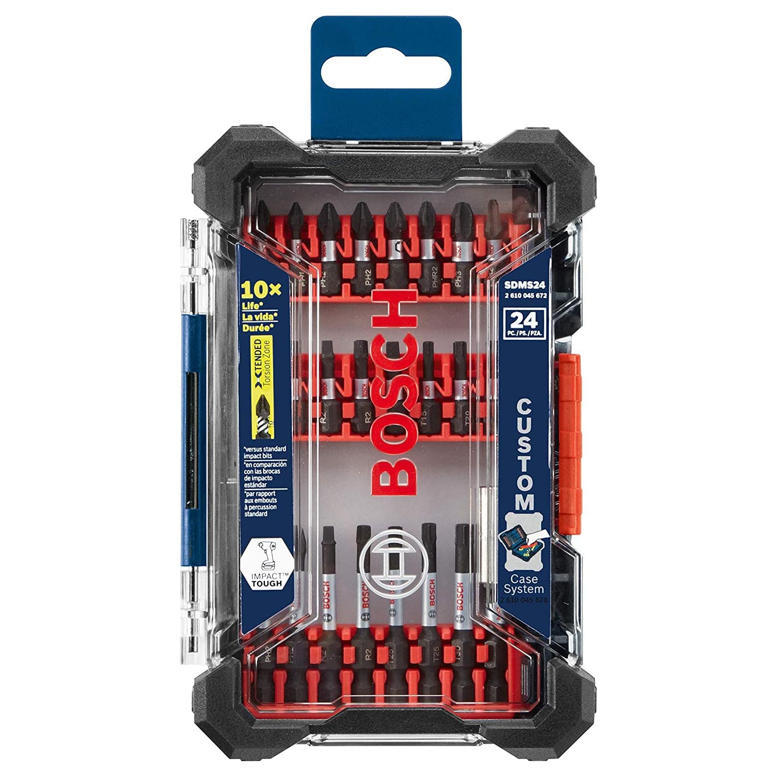 Bit set Bosch SDMS24, 24 pieces