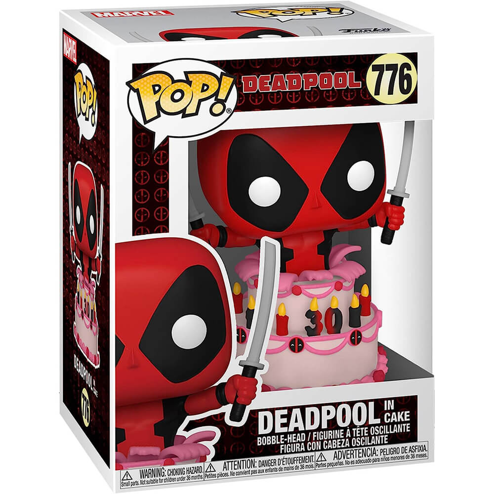 Funko Pop! Marvel: Deadpool 30th - Deadpool in Cake