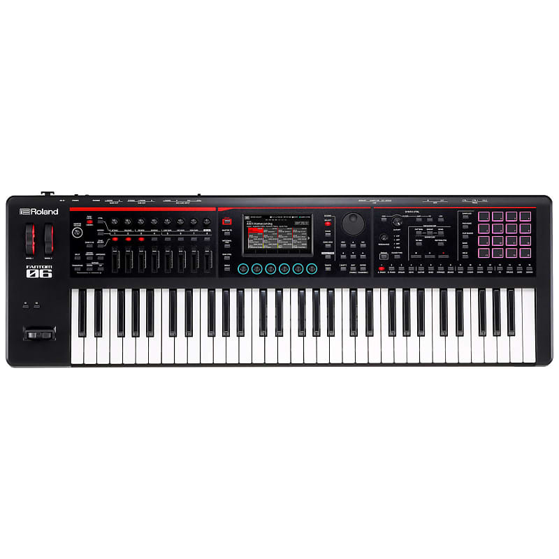 محطة عمل Roland Fantom 06 ذات 61 مفتاحًا ولوحة المفاتيح Fantom-06