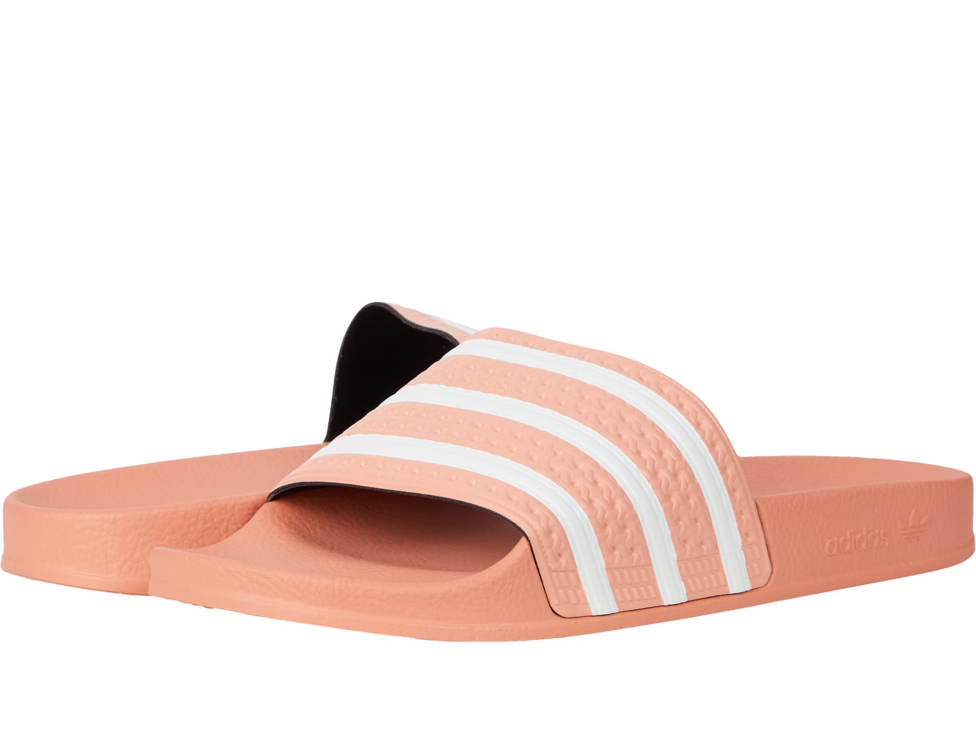 Adidas Adilette sandals, light orange