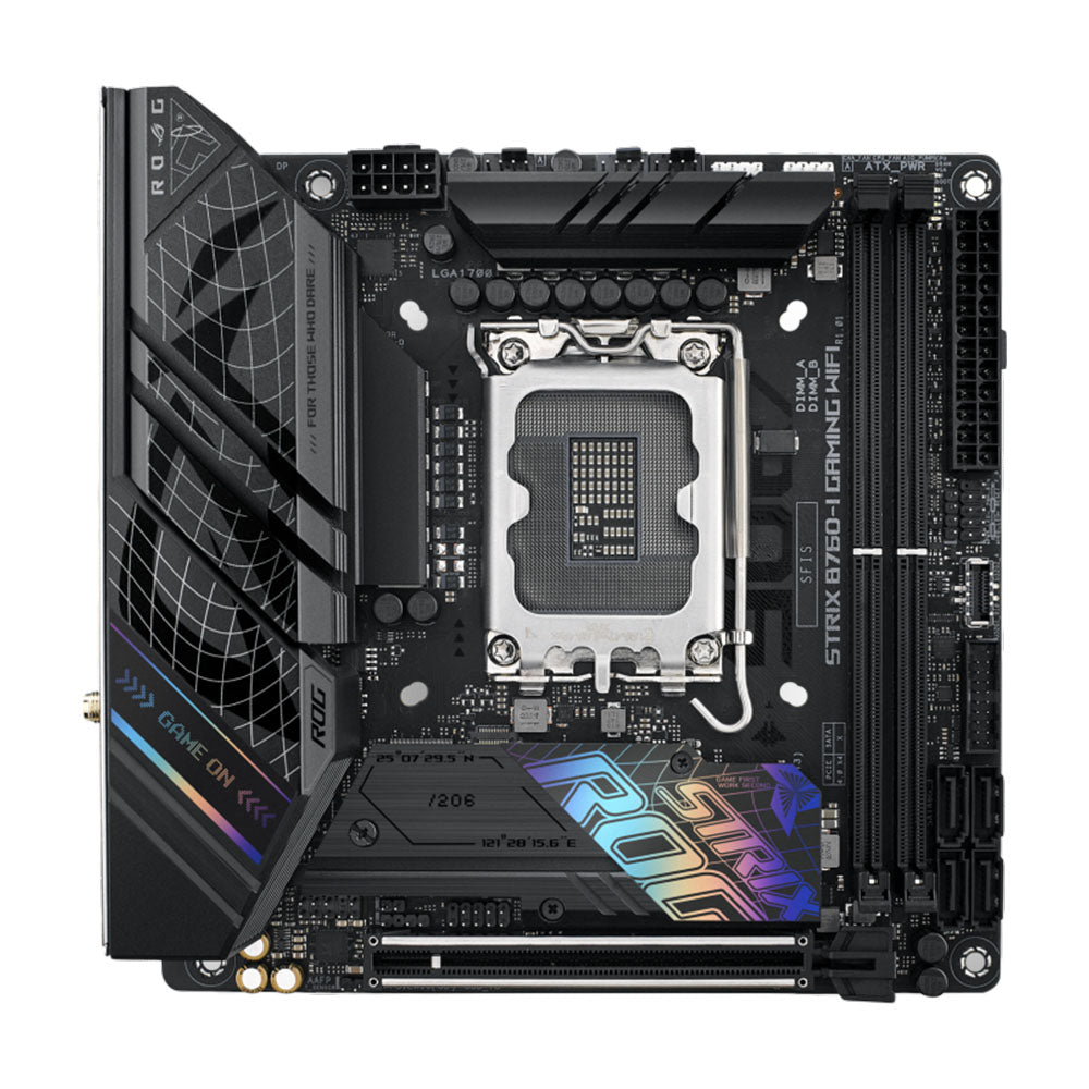 لوحة أم Asus ROG STRIX B760-I GAMING WIFI، LGA1700، DDR5