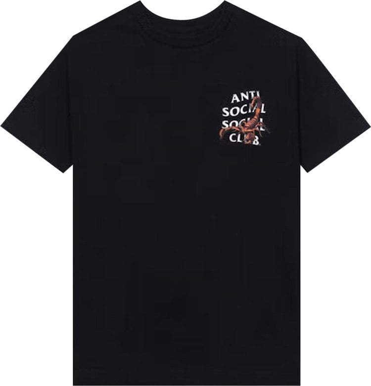 Anti Social Social Club Moodsting Tee 'Black', black