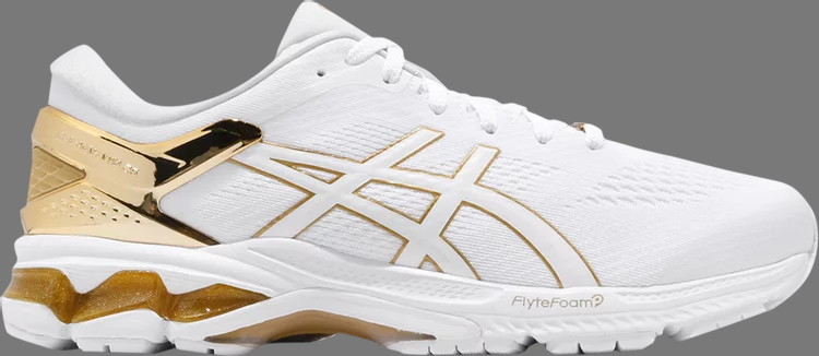 Sneakers gel kayano 26 platinum 'pure gold' Asics, white