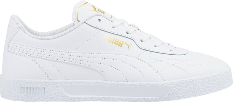 Sneakers Puma Club Zone White Team Gold, white