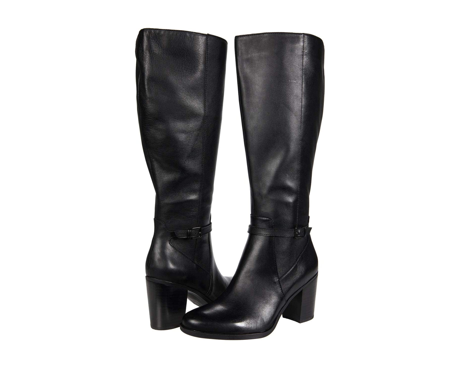 Kalina Wide Shaft Naturalizer boots, leather