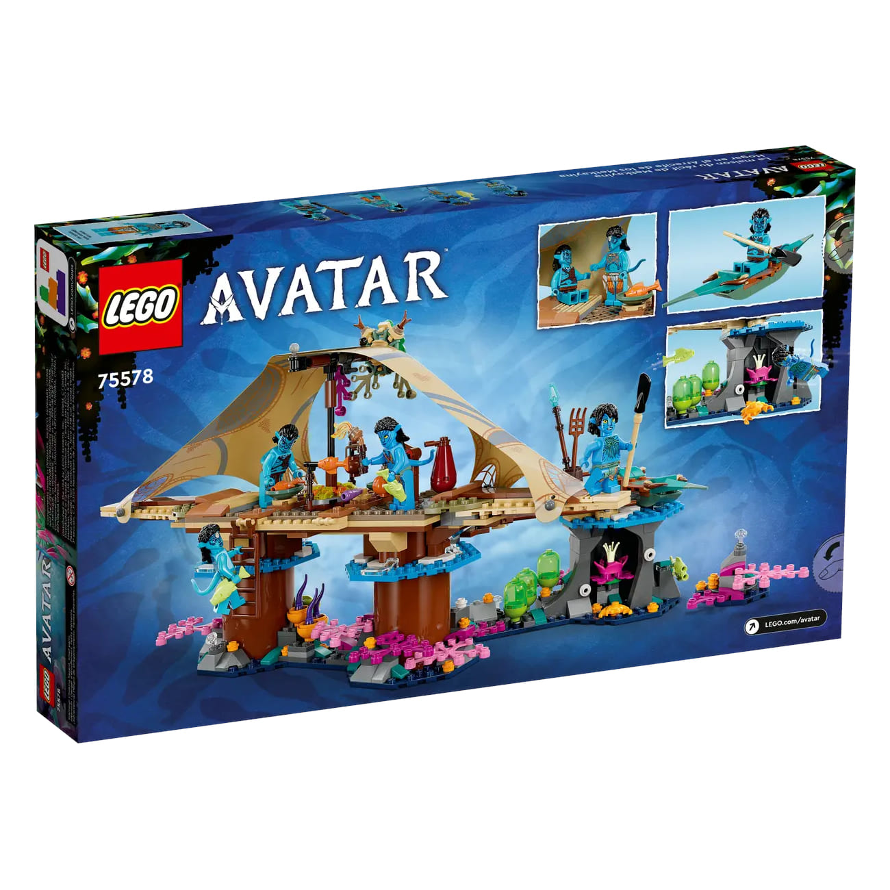 LEGO Avatar Metkayina Reef Home 75578, 528 pieces