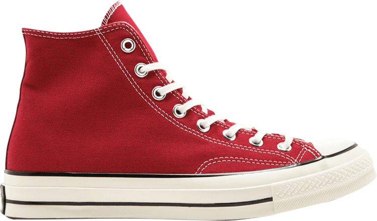 Converse Chuck 70 Hi Crimson Sneakers, Red