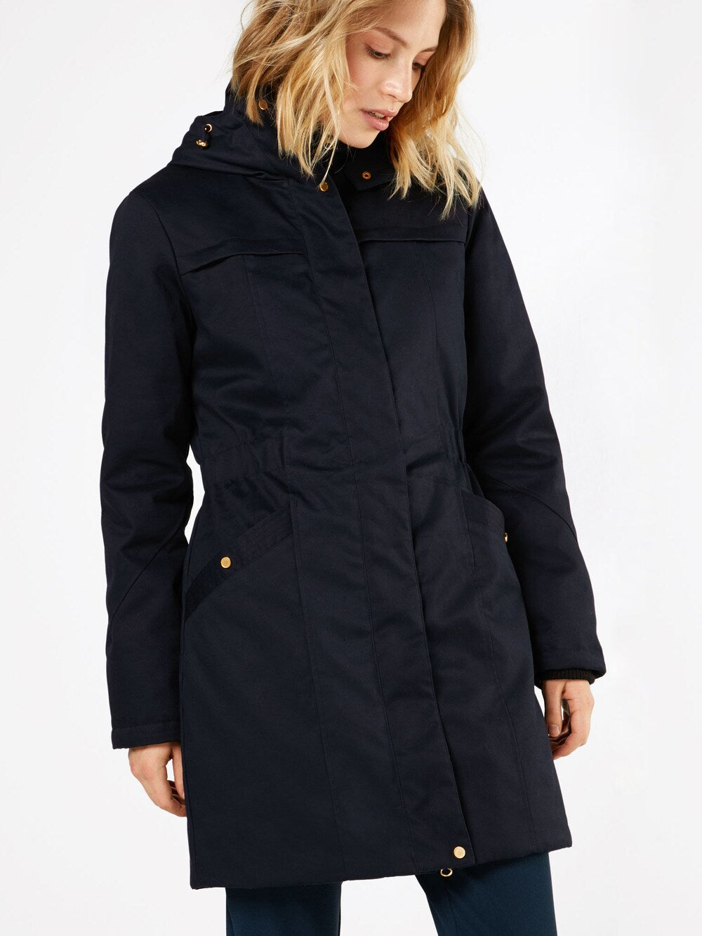 Modström off-season parka, naval