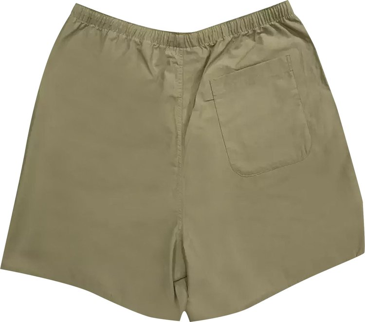 Fear of God Essentials Volley Shorts 'Sage', cream