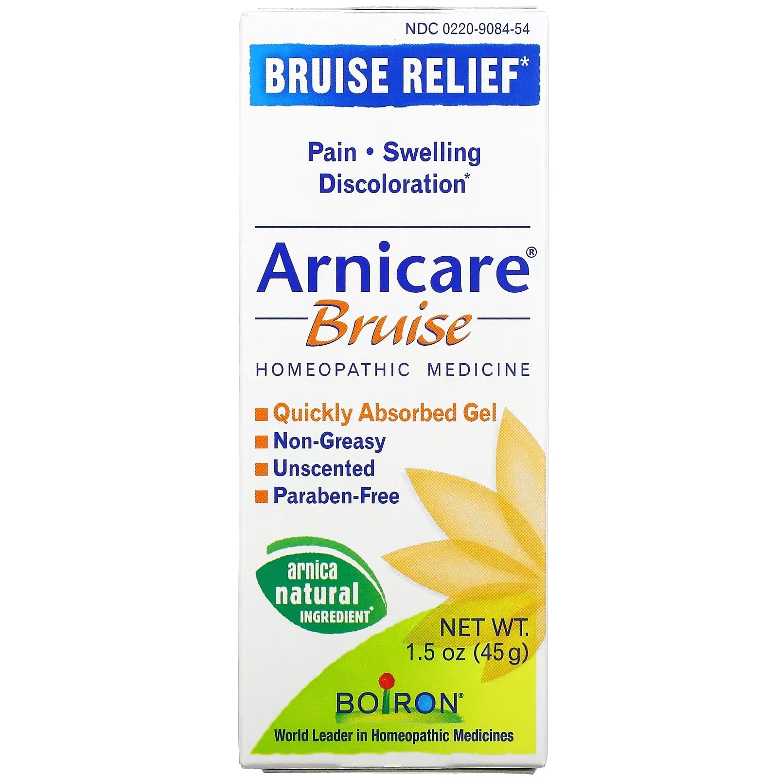 Boiron Arnicare Bruise Treatment Unscented, 45 g