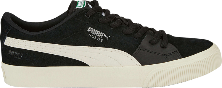 حذاء رياضي Puma Suede Skate Nitro OG Black Whisper White، أسود