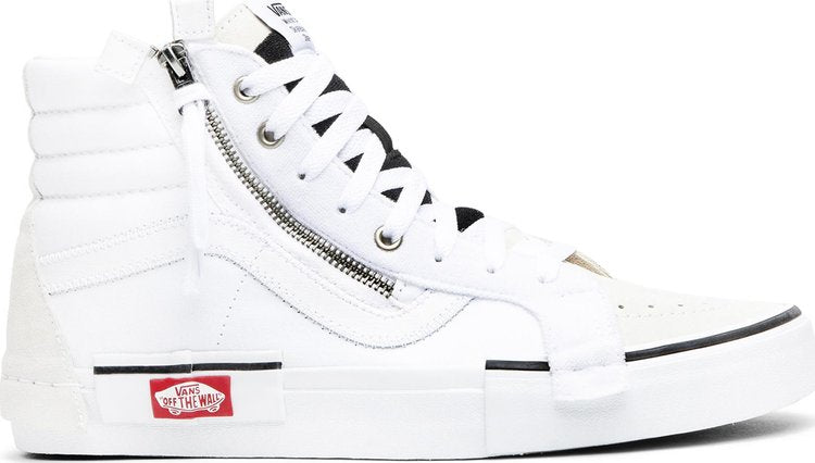 Sneakers Vans SK8-Hi CAP LX Reissue White Checkerboard, white