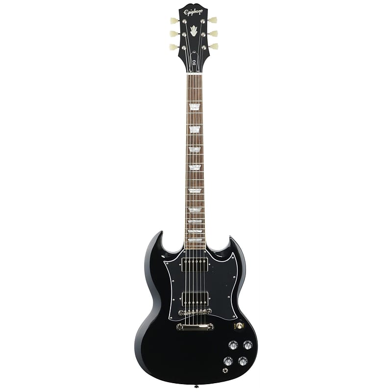 جيتار كهربائي Epiphone SG Standard، لون أسود SG Standard