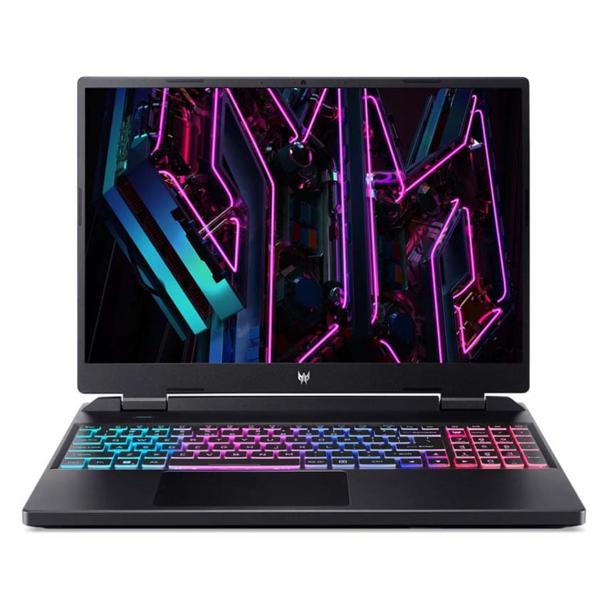 لابتوب ألعاب Acer Predator Helios Neo 2023 مقاس 16 بوصة وذاكرة 32 جيجابايت/2 تيرابايت ومعالج i5-13500HX ومعالج RTX 4060 ولوحة مفاتيح إنجليزية باللون الأسود