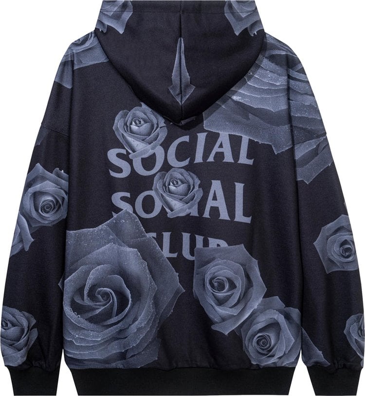 Anti Social Social Club Petal To The Floor Hoodie 'Black'