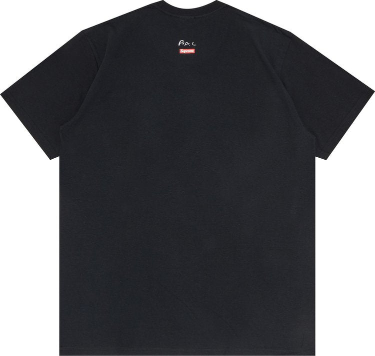 Supreme x Pope Training Crawl Tee 'Black', black