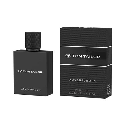 Tom Tailor Adventurous for Him Ed  T 50 ml - a woody and exciting masculine scent with bergamot lavender and vanilla - casual and unique