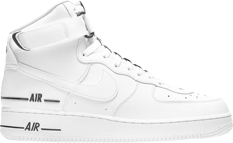 Nike Air Force 1 High LV8 'Triple White' sneakers, white