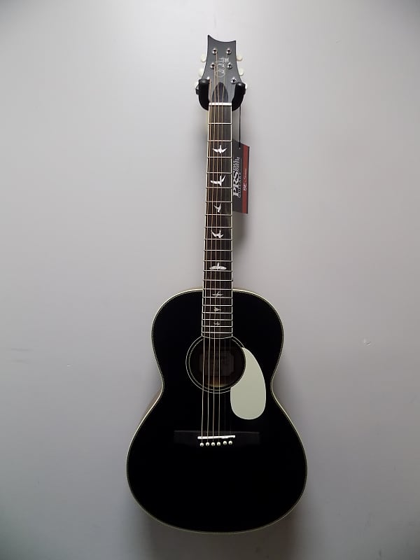 Paul Reed Smith SE P20 Parlor Acoustic Electric Guitar with Deluxe Gig Bag - Black Top PRS