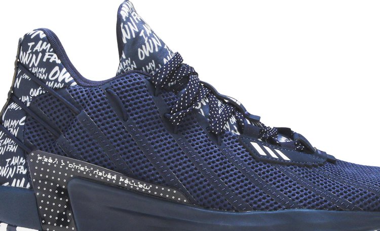 Adidas Dame 7 'I Am My Own Fan - Collegiate Navy' Sneakers, Blue