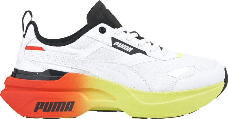 Sneakers Puma Wmns Kosmo Rider Gradient - White Fizzy Yellow, white