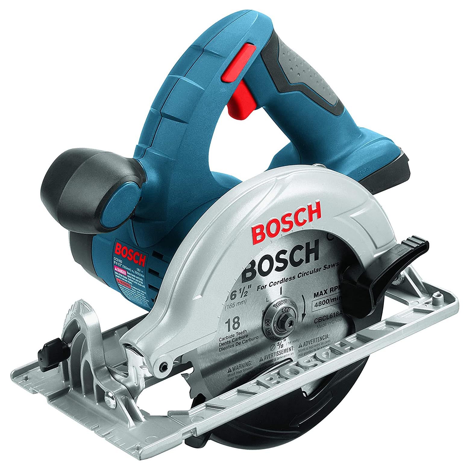 منشار دائري Bosch Blade Left CCS180B 18 V (بدون بطارية)